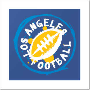 Los Angeles Football 02 Posters and Art